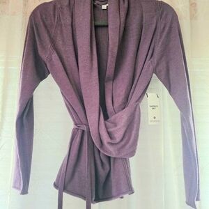Etcetera Purple Women's Cardigan Sweater